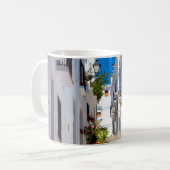 Mug Vue aérienne de la ville blanche Frigiliana par be (Devant gauche)