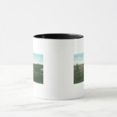 Mug Vue aérienne de la ville, comté de Sonoma depuis l (Centre)
