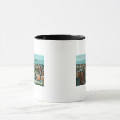 Mug Vue aérienne de la ville depuis l'édifice de l'app (Centre)