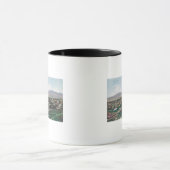 Mug Vue aérienne de la ville depuis les collines (Centre)