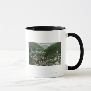 Mug Vue aérienne de la ville et du MountainsBurke,