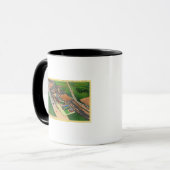 Mug Vue aérienne de Lambert Air FieldSt. Louis, MO (Devant gauche)