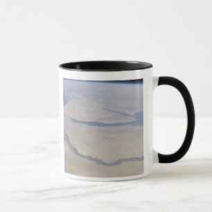 Mug Vue aérienne de l'Egypte et du Sinai Peninsul