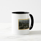 Mug Vue aérienne de l'observatoire (Devant droit)