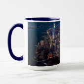 Mug Vue aérienne de Manhattan (Gauche)