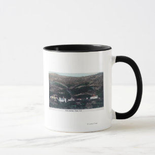 Mug Vue aérienne de soude SpringsNapa, CA