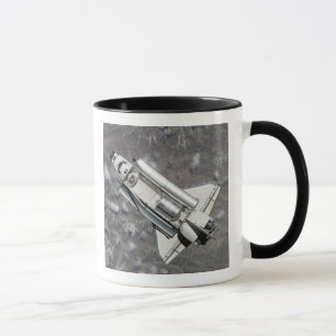 Mug Vue aérienne de Space Shuttle Discovery