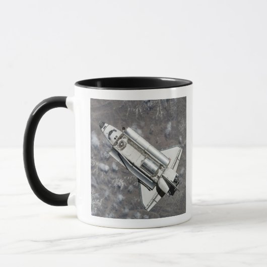 Mug Vue aérienne de Space Shuttle Discovery (Gauche)