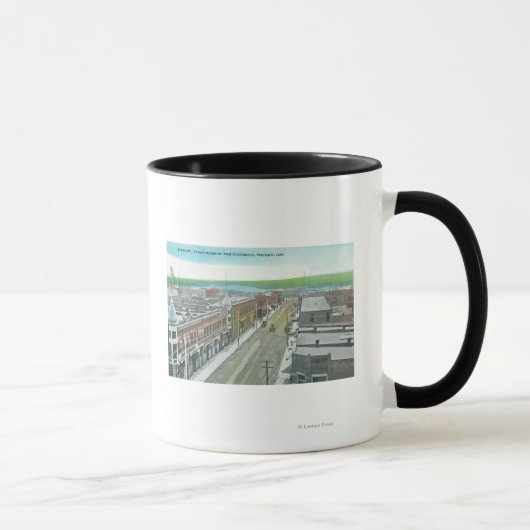 Mug Vue aérienne de State Street et Snake River (Droite)