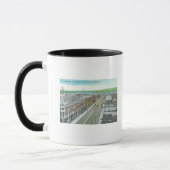 Mug Vue aérienne de State Street et Snake River (Gauche)