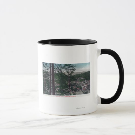 Mug Vue aérienne de TownGuerneville, CA (Droite)