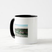 Mug Vue aérienne de TownKnowles, CA (Devant gauche)