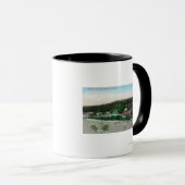 Mug Vue aérienne de TownKnowles, CA (Devant droit)
