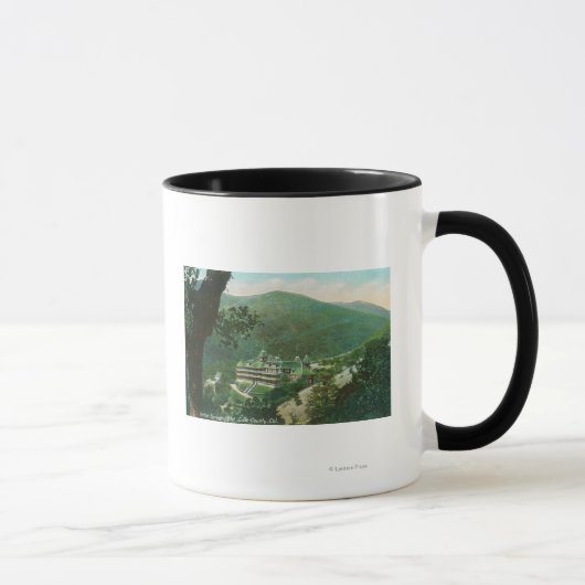 Mug Vue aérienne de Witter Springs Hôtel Extérieur (Droite)