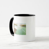 Mug Vue aérienne des chutes Niagara entières (Devant gauche)