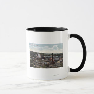 Mug Vue aérienne des moulins à papier