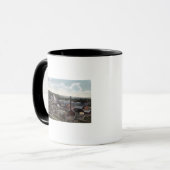 Mug Vue aérienne des moulins à papier (Devant gauche)