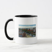 Mug Vue aérienne des moulins et du canal (Gauche)