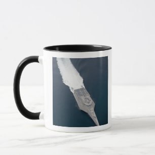 Mug Vue aérienne du bateau de combat littoral