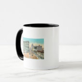 Mug Vue aérienne du bâtiment des inondations (Devant gauche)