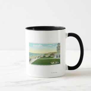 Mug Vue aérienne du BoardwalkSeaside, OU
