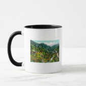 Mug Vue aérienne du canyon, Trai Pacifique Sud (Gauche)
