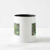 Mug Vue aérienne du champ Wrigley # 2Chicago, IL (Centre)