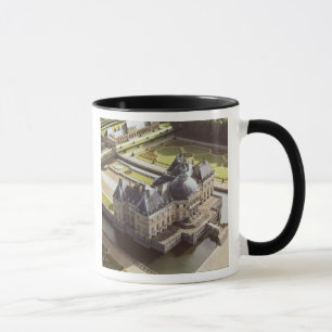 Mug Vue aérienne du château, conçue pour Nicholas