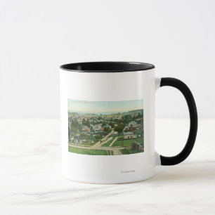 Mug Vue aérienne du CitySanta Cruz, CA