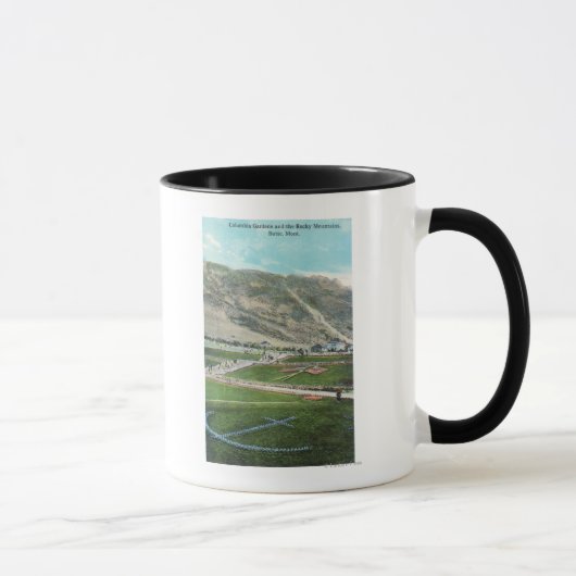 Mug Vue aérienne du Columbia GardensButte, MT (Droite)