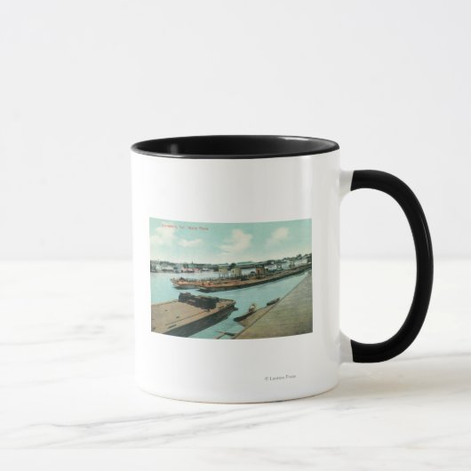 Mug Vue aérienne du front de mer (Droite)