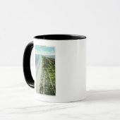 Mug Vue aérienne du front de mer (Devant gauche)