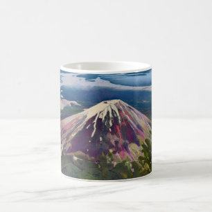Mug Vue aérienne du mont Fuji - Japon artistique