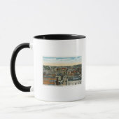 Mug Vue aérienne du nord de Main Street (Gauche)