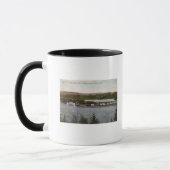 Mug Vue aérienne du parc d'attractions Oaks (Gauche)