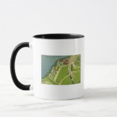 Mug Vue aérienne du parc Roseland (Gauche)