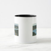 Mug Vue aérienne du pont des dieux (Centre)