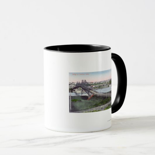 Mug Vue aérienne du pont LewistonLewiston, ID (Devant droit)