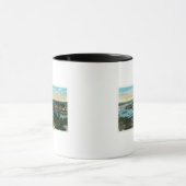 Mug Vue aérienne du port de Boothbay (Centre)