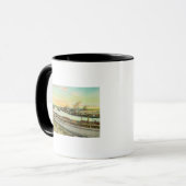 Mug Vue aérienne du port de San Pedro (Devant gauche)