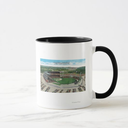 Mug Vue aérienne du stade du comté de New Milwaukee (Droite)