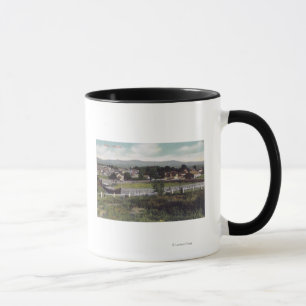 Mug Vue aérienne du TownAlturas, CA
