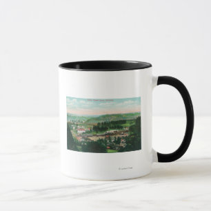 Mug Vue aérienne du TownColfax, CA