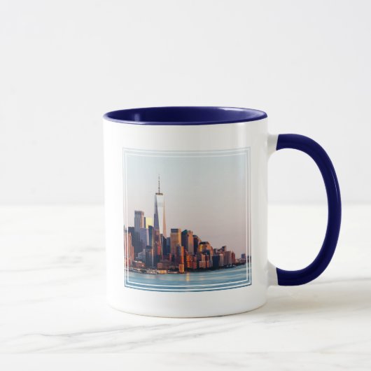 Mug Vue aérienne du World Trade Center du Sunset de Ne (Droite)