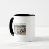 Mug Vue aérienne d'un coin de la rue Hanford (Devant gauche)