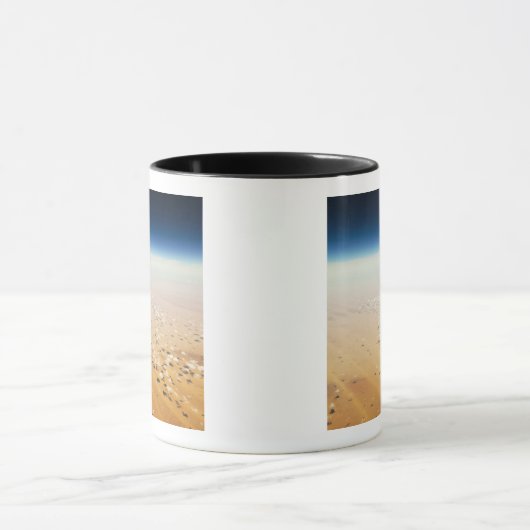 Mug Vue aérienne d'un désert (Centre)