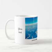 Mug Vue Ariale neige plafonnée montagne (Gauche)
