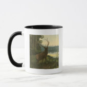 Mug Vue arrière du lac Elk Vue sur un lac (Gauche)