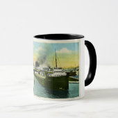 Mug Vue au-dessous du Soo, serrures de Soo, Michigan (Devant droit)