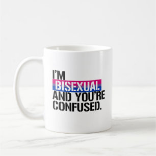 Mug Vue bisexuelle - je suis bisexuel et vous êtes